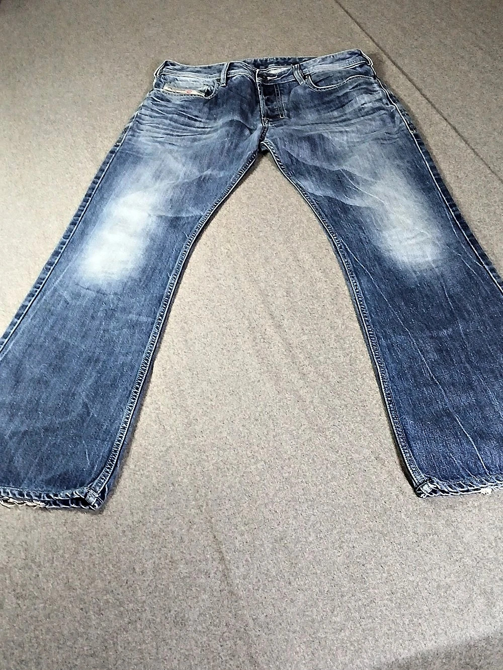 Diesel Zatiny Men's boot cut Jeans Waist 31 Blue